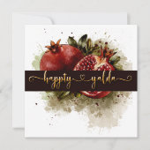 Happy Yalda Night Celebrations Einladung (Vorderseite)