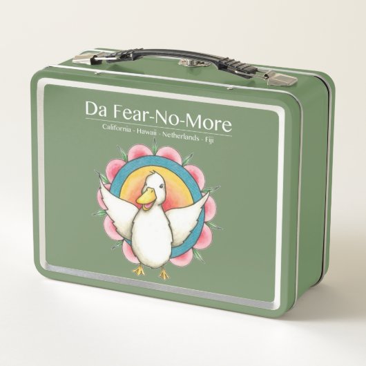 Happy Yaneshwari Metal Lunchbox (Rückseite)