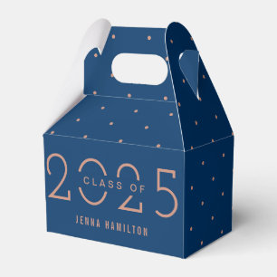 Happy Year EDITABLE COLOR Graduation Party Gnade B Geschenkschachtel