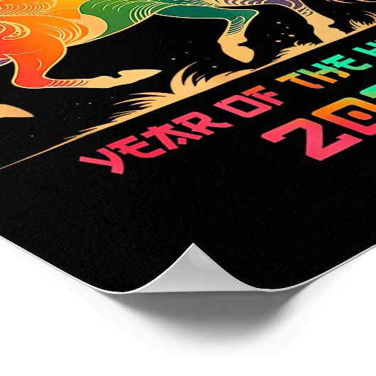 Happy Year Of The Horse 2026 Family Matching Men W Poster (Ecke)