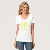 Happy Yellow Balls T-Shirt (Vorderseite Vollansicht)