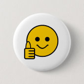 Happy Yellow Face Button (Vorderseite)