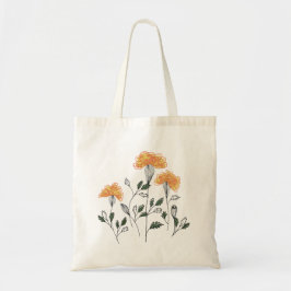Happy Yellow Flowers Tote Bag Tragetasche