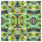 Happy Yellow Petunia Stoff (Muster)
