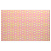 Happy Yellow Sunshine Rosa Hintergrund Stoff (Yard (91,4 cm))