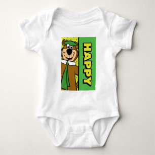 Happy Yogi Bear Baby Strampler