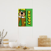 Happy Yogi Bear Poster (Küche)