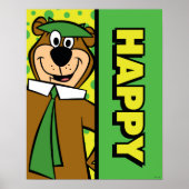 Happy Yogi Bear Poster (Vorne)