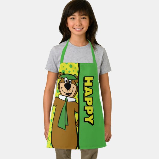 Happy Yogi Bear Schürze (Insitu)