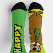 Happy Yogi Bear Socken (Oben)