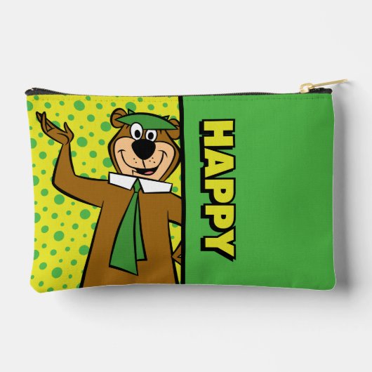 Happy Yogi Bear Zubehörtasche (Rückseite)