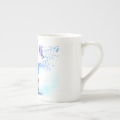 Happy Young Girl mit Bike Tasse (Rechts)