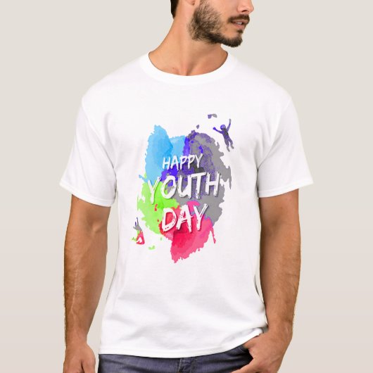 Happy Youth Day T-Shirt (Vorderseite)