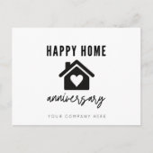 Happy Zuhause Anniversary Postkarte (Vorderseite)