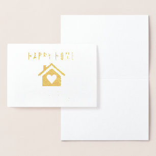Happy Zuhause Anniversary Realty Folienkarte