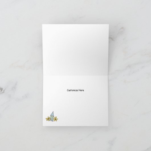 Happy Zuhause Doodles Housewarming Card Karte (Innenseite)