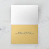 Happy Zuhause Jubiläum von Realtor Individuelle Na Karte (Innenseite)