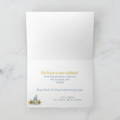 Happy Zuhause New Address Ankündigung (Innenseite)