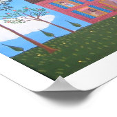 Happy Zuhause Poster (Ecke)