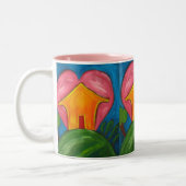 Happy Zuhause Tasse (Links)