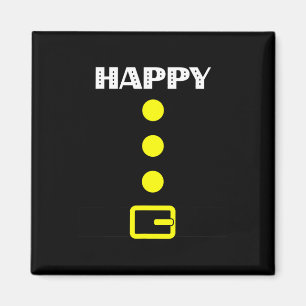 Happy Zwarf Costume - Halloween Gift Idee Cranberr Magnet