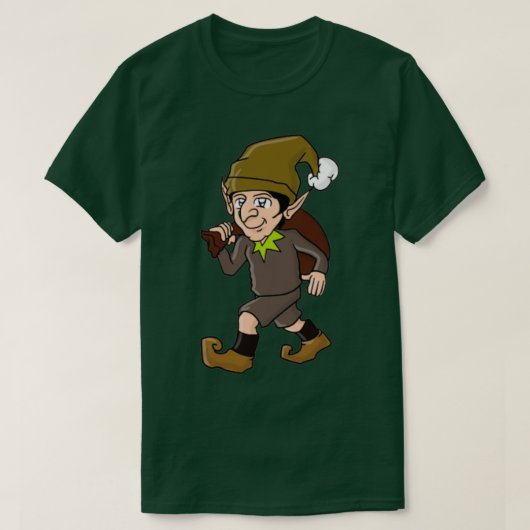 Happy Zwergkappe T-Shirt (Design vorne)
