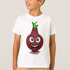 Happy Zwiebel Vegane Pflanzensammlung T-Shirt