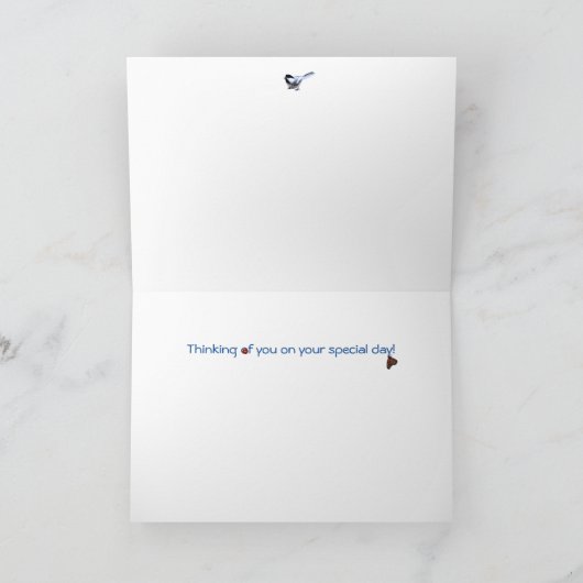 HappyBird Day! Karte (Innenseite)