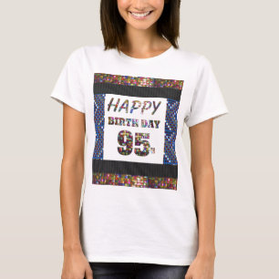 happybirthday alles Gute zum Geburtstag 95 T-Shirt