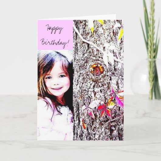 HappyBirthday! ~ girls card Karte (Vorderseite)