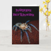 Happybirthday Karte (Gelbe Blume)