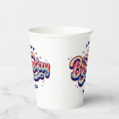 #HappyBirthday #TypografieArt #BirthdayTypografie Pappbecher (Rechts)