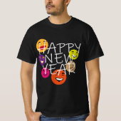 HAPPYEAR EMOJIS T-Shirt (Vorderseite)