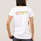 HappyFaceApps.com-Logo T T-Shirt (Rückseite)