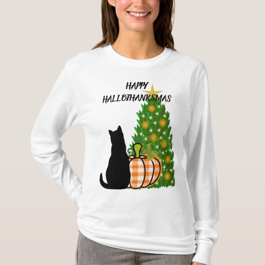 HAPPYHALLOTHANKSMAS-SHIRT T-Shirt (Vorderseite)