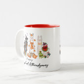 HAPPYHALLOTHANKSMAS TASSE (Vorderseite Links)