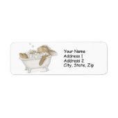 HappyHoppers® Address Labels (Vorne)