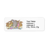 HappyHoppers® Address Labels (Vorne)