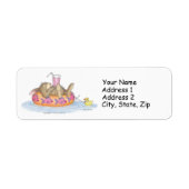 HappyHoppers® Address Labels (Vorne)