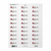 HappyHoppers® Address Labels (Vorne)