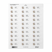 HappyHoppers® Address Labels (Vorne)