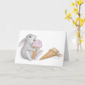 HappyHoppers® Karte (Gelbe Blume)