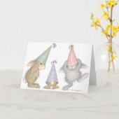 HappyHoppers® Karte (Gelbe Blume)