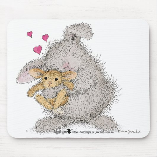 HappyHoppers® Mausunterlagen Mousepad (Vorne)