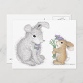 HappyHoppers® Postcard Postkarte (Vorne/Hinten)