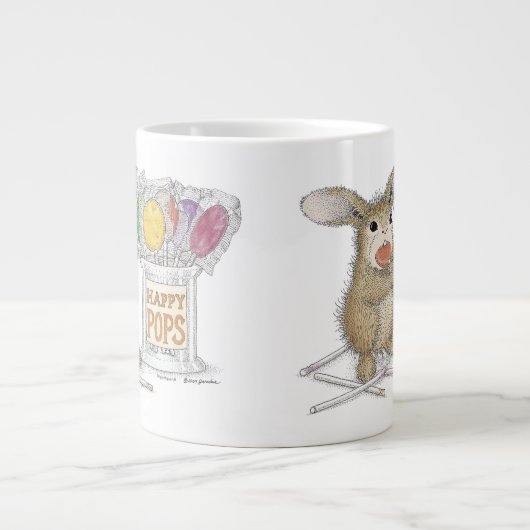 HappyHoppers® - riesige Tasse (Vorderseite)