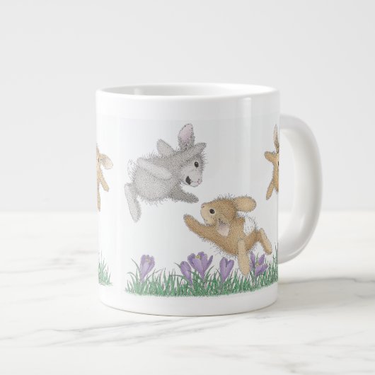 HappyHoppers® - riesige Tasse (Vorderseite Rechts)