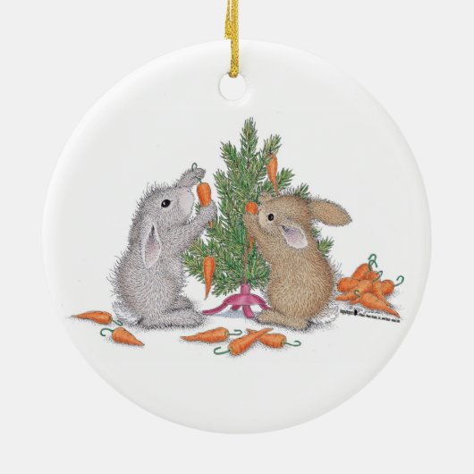 HappyHoppers® Verzierung Keramikornament (Hinten)