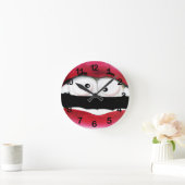 HappyHourTime !_ Runde Wanduhr (Zuhause)