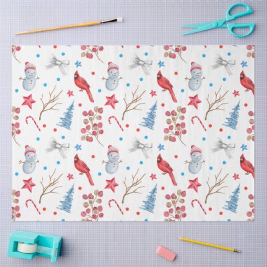 HappyLand Christmas Design 3 Seidenpapier (Basteln)